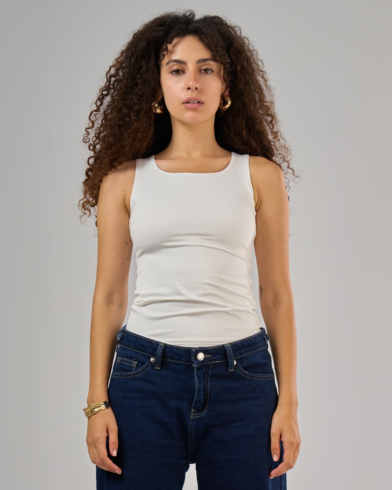 Square-Neck Tank-Top