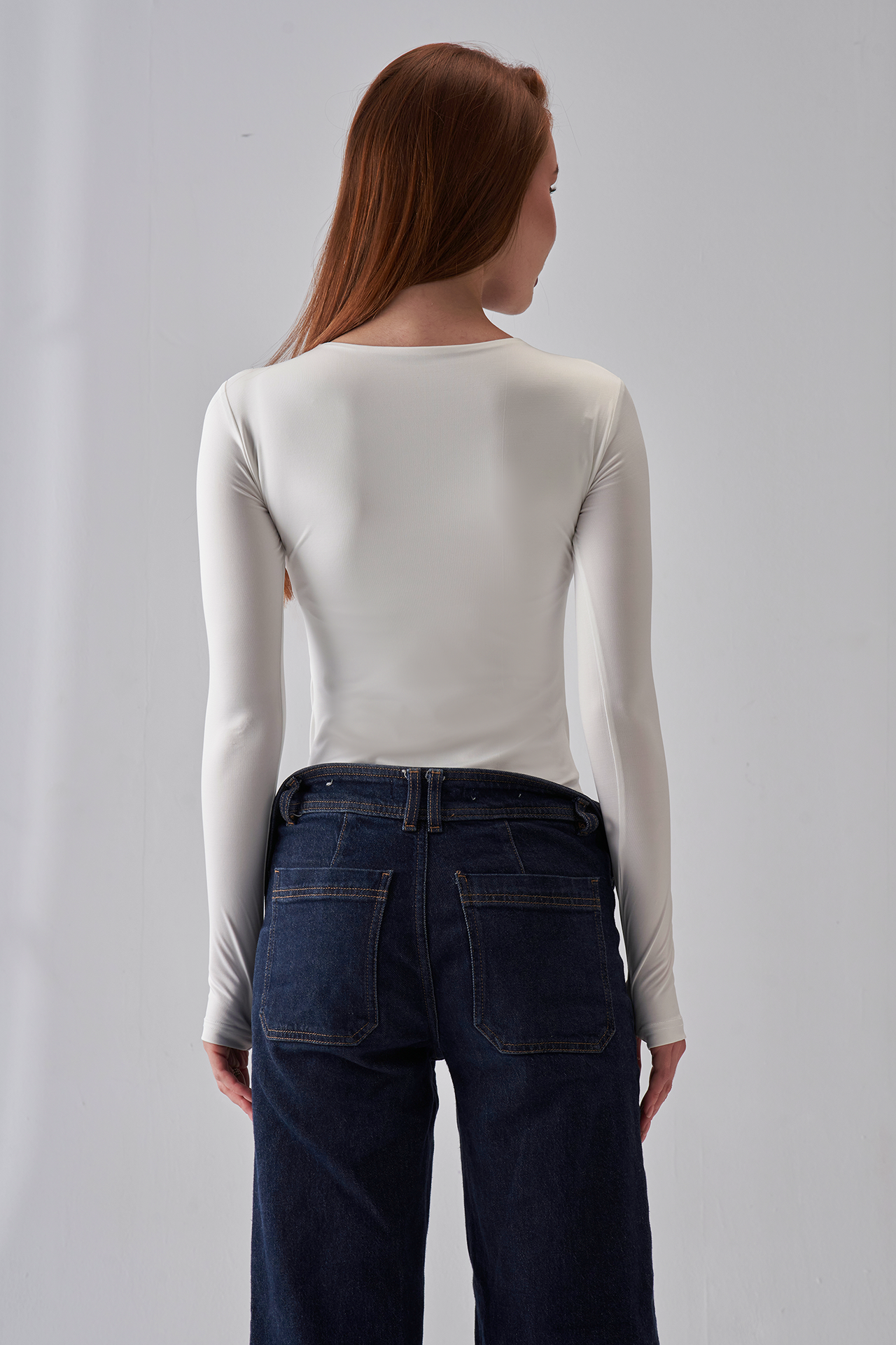 Long Sleeve Bodysuit - OffWhite