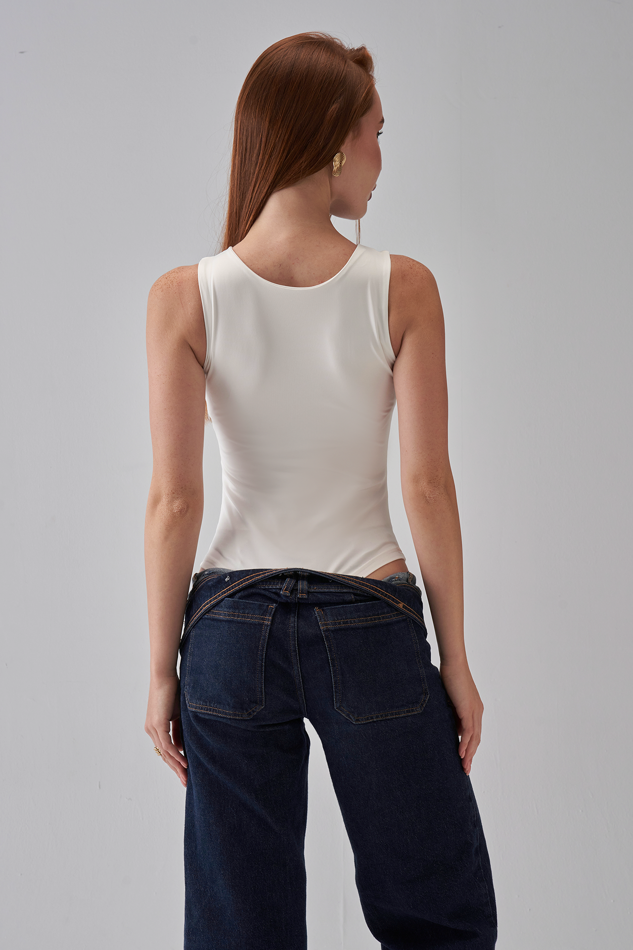 Sleeveless Bodysuit - OffWhite
