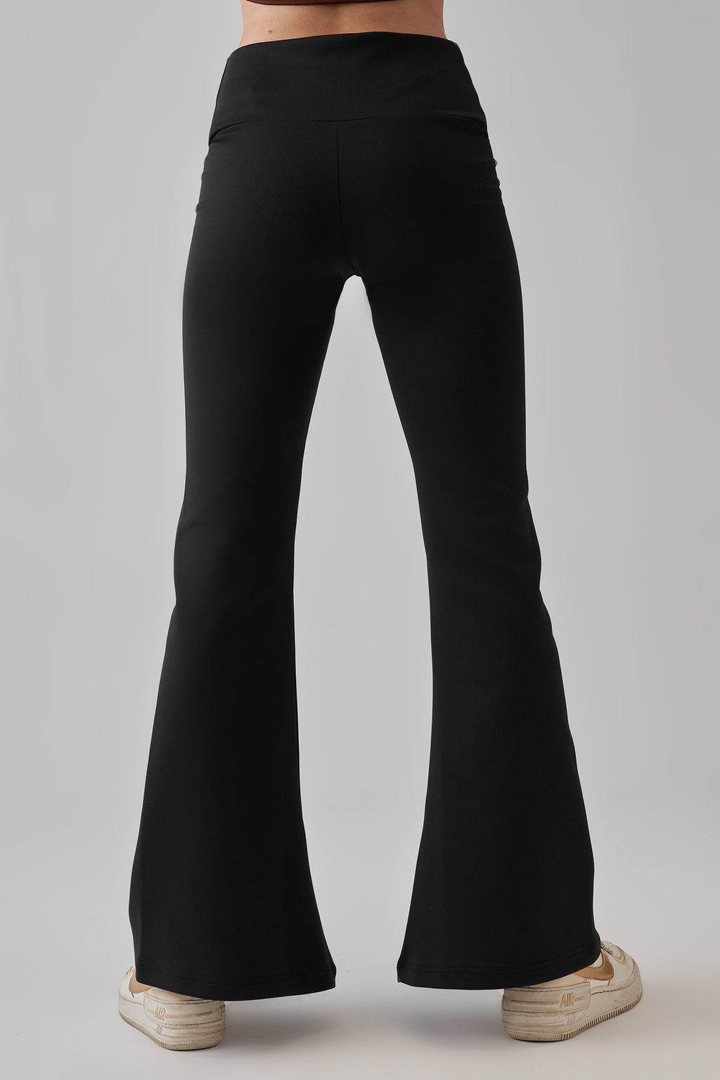 V Waist Yoga Pants - Black