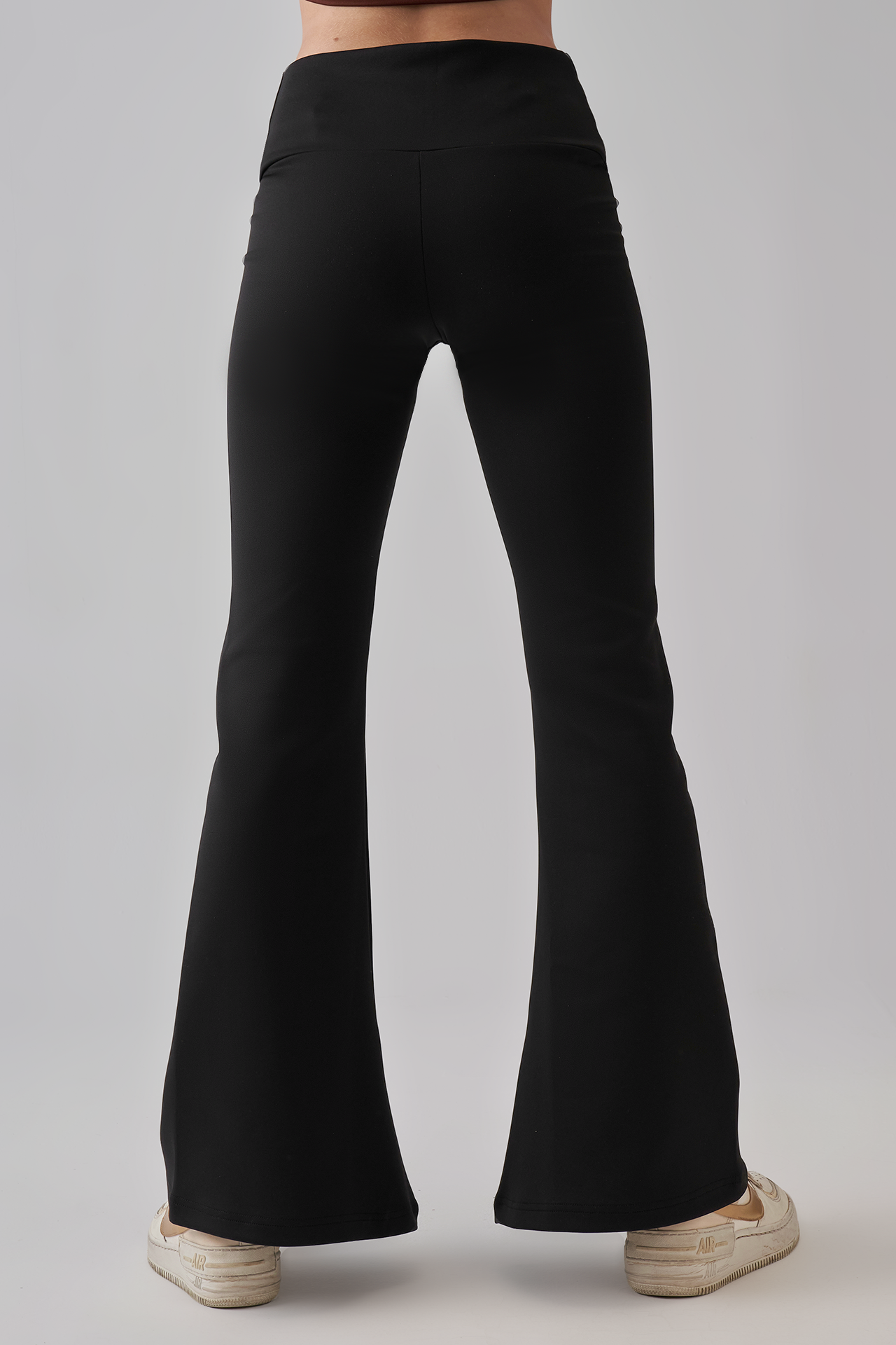 V Waist Yoga Pants - Black